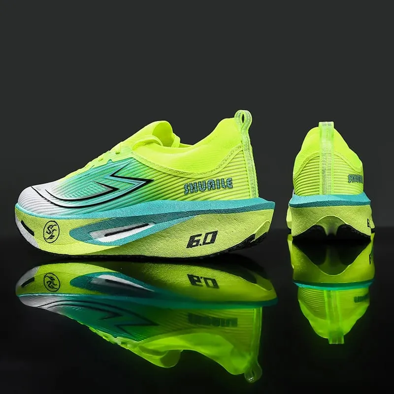 Men Running Shoes Carbon Board Marathon Speciality Sports Breathable Lightweight Women's Comfortable Athletic Sneakers Original — image 4