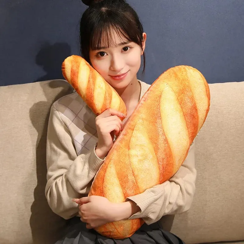 20-50 CM Pane Gigante Peluche Cuscino Lungo Giocattolo Morbido Divertente Simulazione Giocattolo Alimentare Cuscino Creativo Regalo Di Compleanno Regalo Di Natale