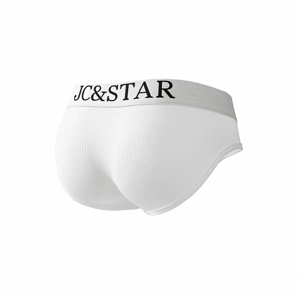 Cuecas masculinas atléticas com design de corte alto, cuecas de algodão com nervuras, conforto esportivo para homens, biquíni deslizante, tanga