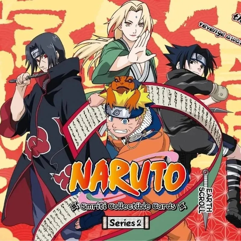 Genuine Naruto English Version Sreies2 T2W9 T4W6 Booster Box Anime TCG Rare CR Ninja World Collection Cards Kids Toy Gift — image 2
