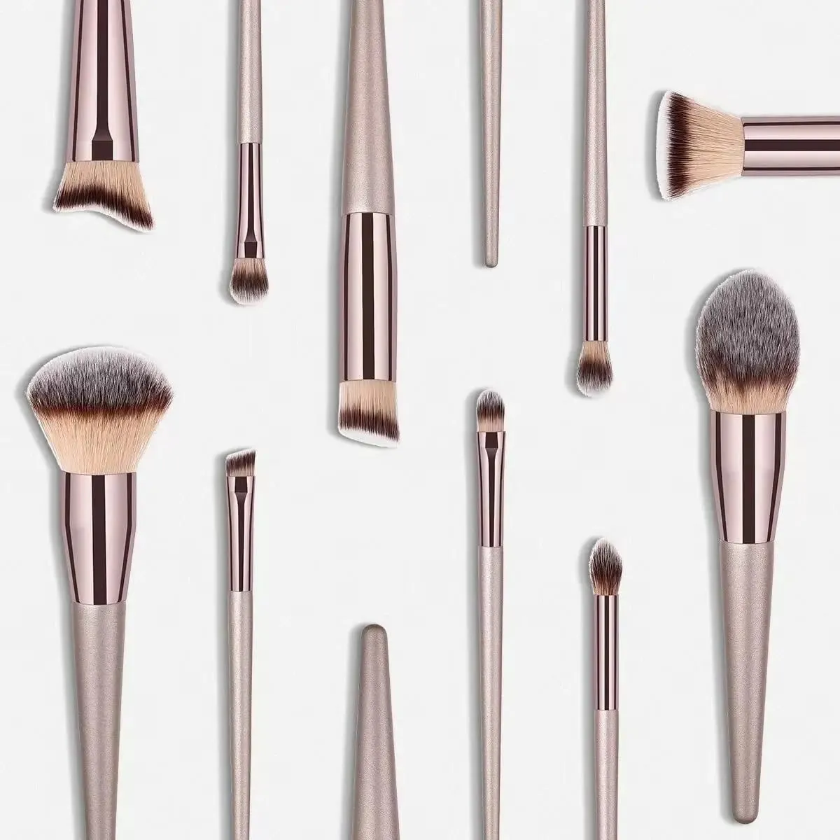Makeup Brushes and Sponges Set Brown Makeup Puff Beauty Egg Headband Wristband Remover Kit Makeup Tool Gift 20/30 — image 5