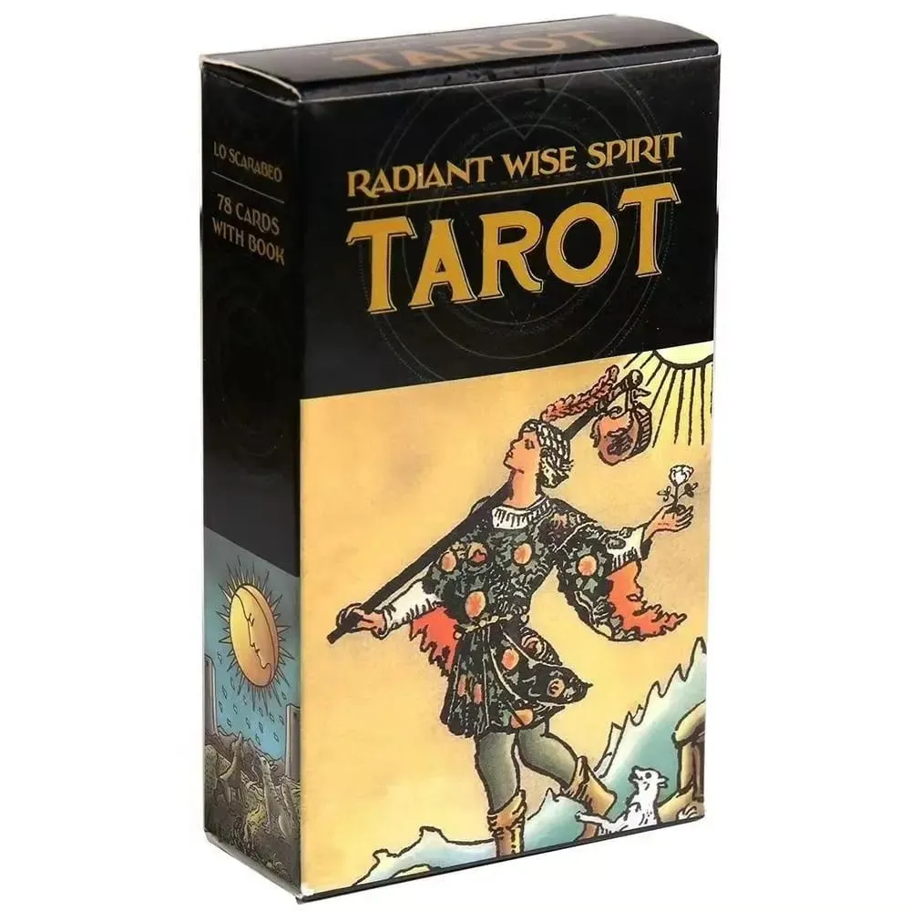The Rider Waite Smith 1909 Tarocchi Oracle Deck per principianti Inglese Spagnolo Classic Divination Edition Gioca al gioco