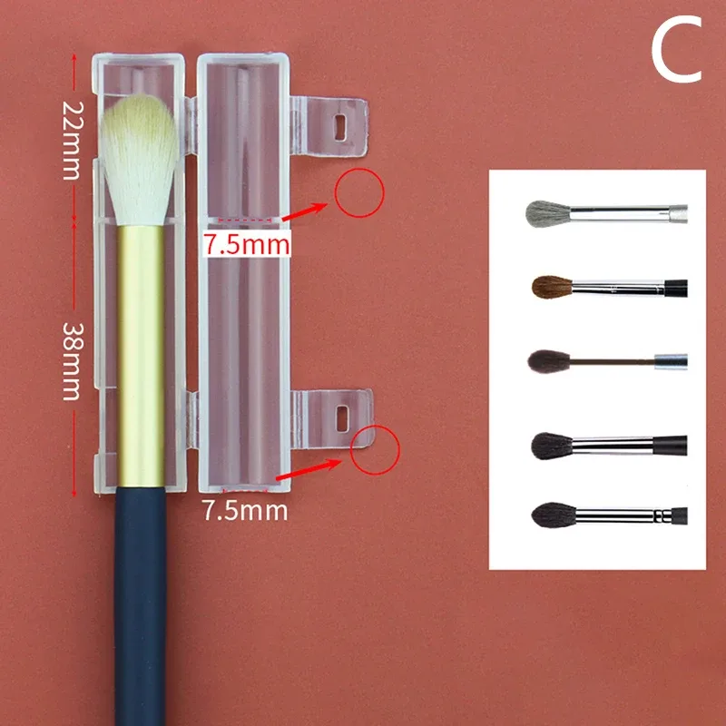 Hot Sale Brush Dust Protection Cover Guards Protectors Cover Make Up Tool Accessories makeup brushes set beauty tools — image 11