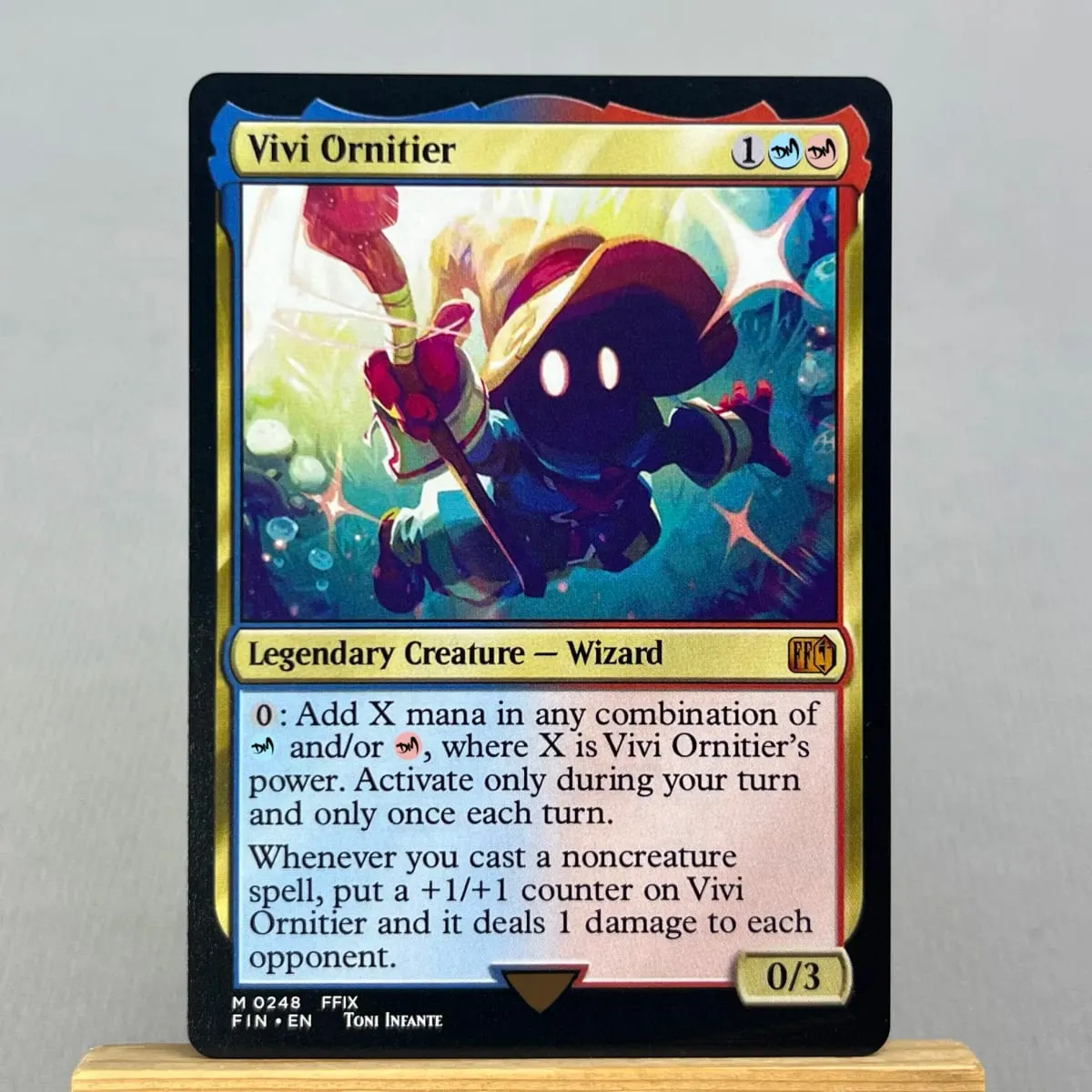 FIN HOLO14-Ⅰ01 Tcg Proxy Cards Vivi Ornitier Sephiroth Fabled SOLDIER Summon Bahamut Cloud Midgar Mercenary — image 4