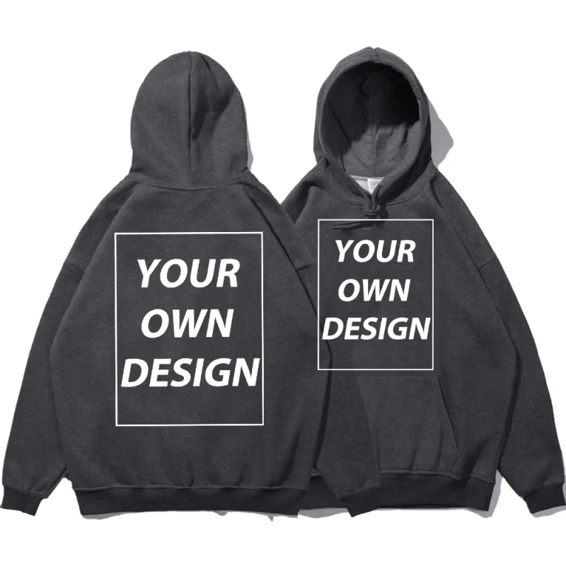 カスタマイズされた DIY プリント男性女性秋冬パーカーカジュアルクラシックプルオーバーシンプルで快適なストリートソフト暖かいスポーツ服 — image 13