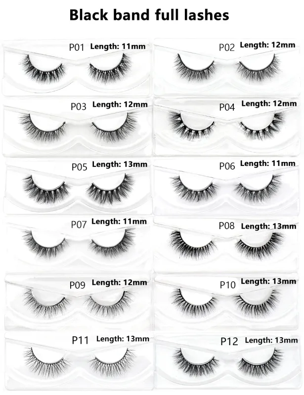 Bulk Items 10/30/60/100 Pairs Mink Half Lashes Natural Long Fluffy Wispy Half False Eyelashes Extension Lightweight Short Lashes