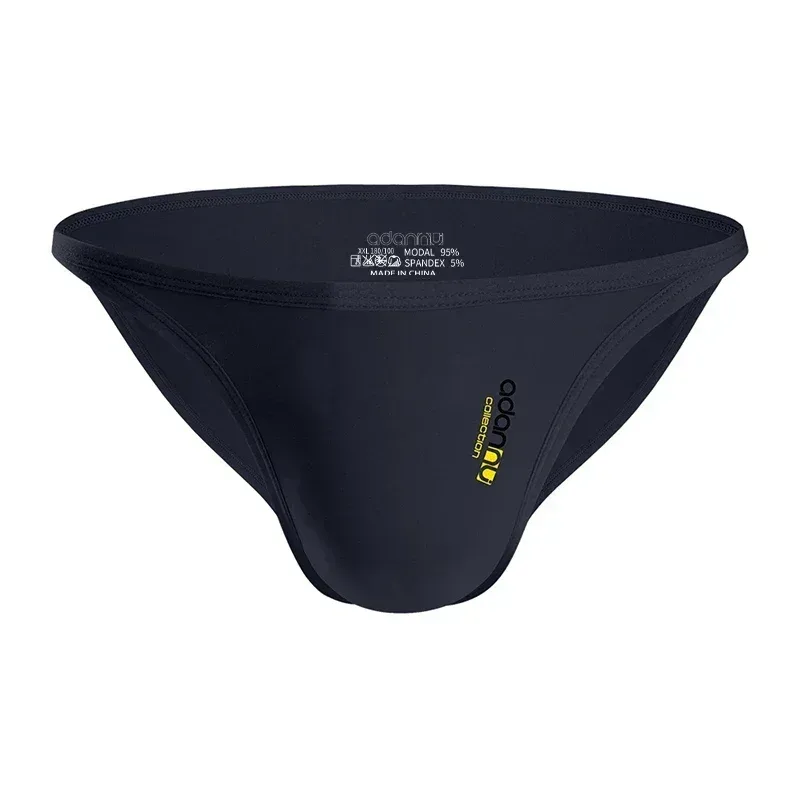 Men Modal Low‑Rise Briefs Sexy Solid Color Simple Triangle Underwear Sports Breathable Comfortable Male Panties — image 41