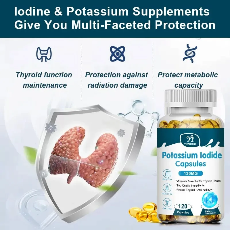 Kálium-jodid kapszula KI (stabil jód) 130 mcg naponta - Pajzsmirigy-támogató kiegészítő — image 2