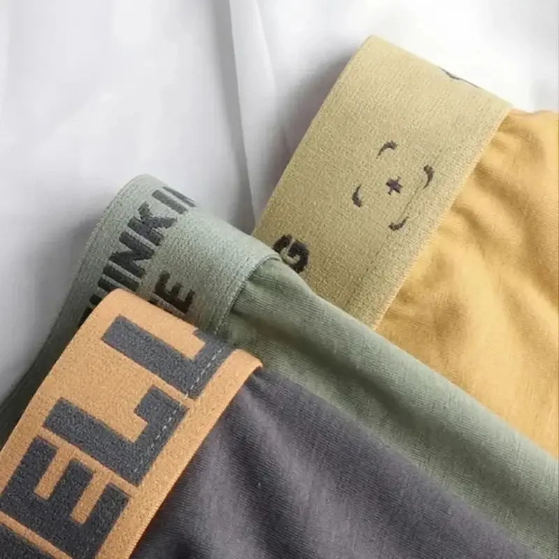 5 pçs roupa interior masculina boxers sexy cuecas confortáveis ​​respirável moda meninos calcinha boxershorts masculino 3256805433924630