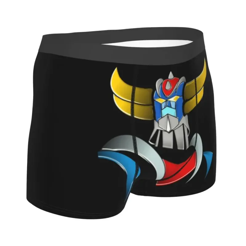 Custom Novelty Goldorak Ufo Robot Grendizer Boxers Shorts Panties Male Underpants Breathbale Briefs Underwear