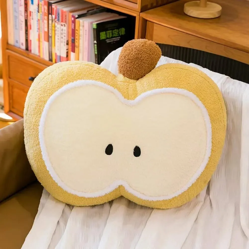 Creative Plush Fruit Doll Pillow Soft Stuffed Sleeping Cushion Office Seat Cushion For Living Room Sofa Bed