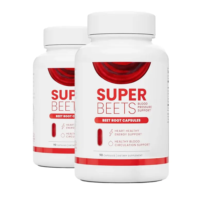 SuperBeets Supplements 1000mg Organic Beet Root Nitric Oxide Capsules - Supports Energy Healthy Circulation Blood Flow - Vegan
