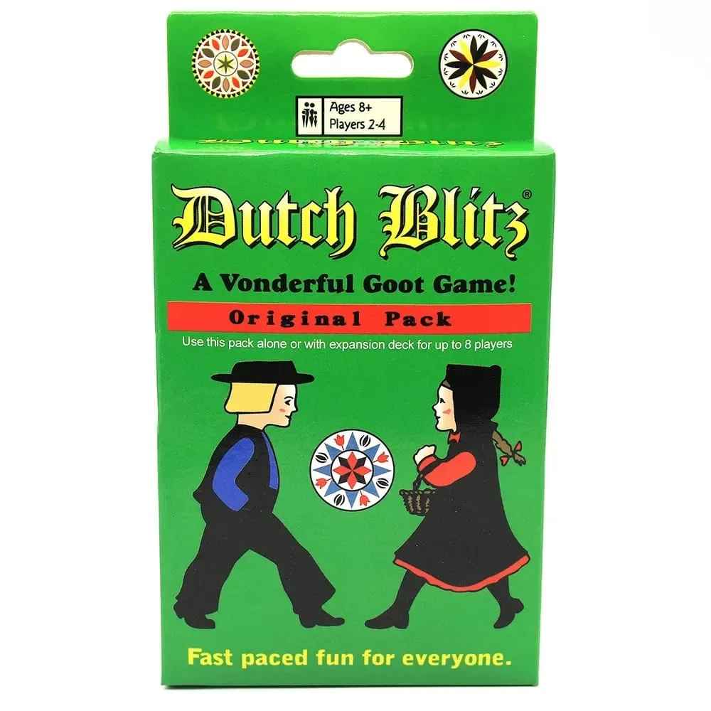 Dutch Blitz Det originale hurtige kortspil indeholder 160 kort hurtigt og nemt at lære Fantastisk familiespil til alle for 2