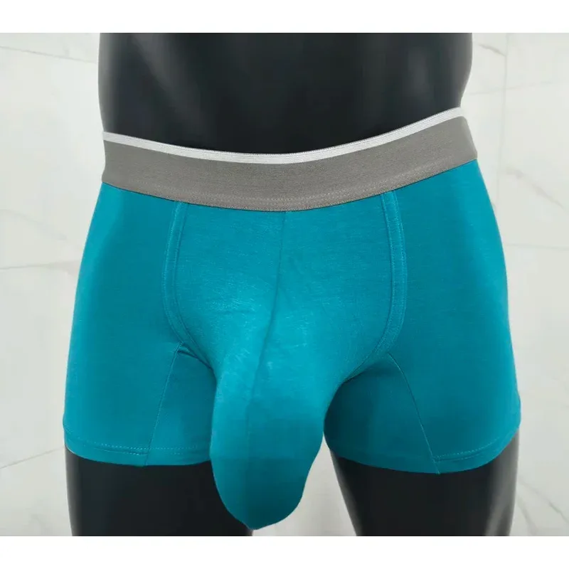 2026 Modal Quần Lót Boxer Nam Túi Lớn Thoải Mái Thời Trang Đồ Lót Gợi Cảm