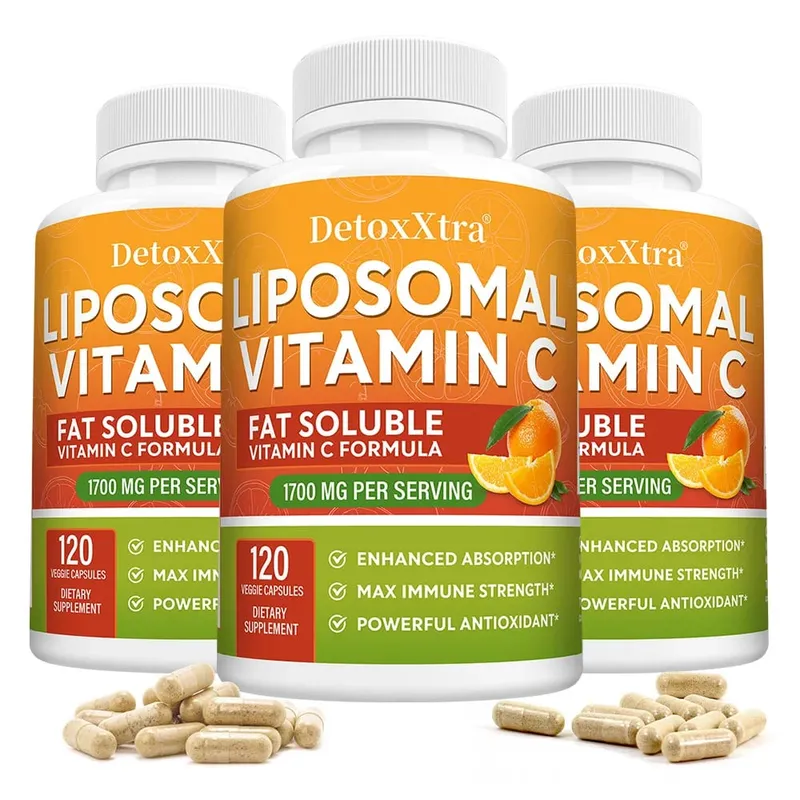 1700 Mg Liposome Vitamin C - Supports Immunity Replenishes Energy Promotes Collagen Production Improves Skin Health — image 9