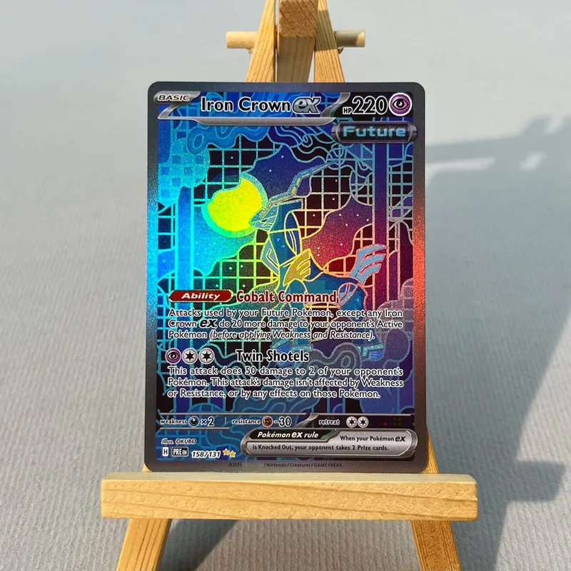 PRE PTCG5-001 Tcg proxy PKM Cards Vaporeon ex Espeon ex Rare Collection Battle Toys Gifts for Hobbies home play — image 20