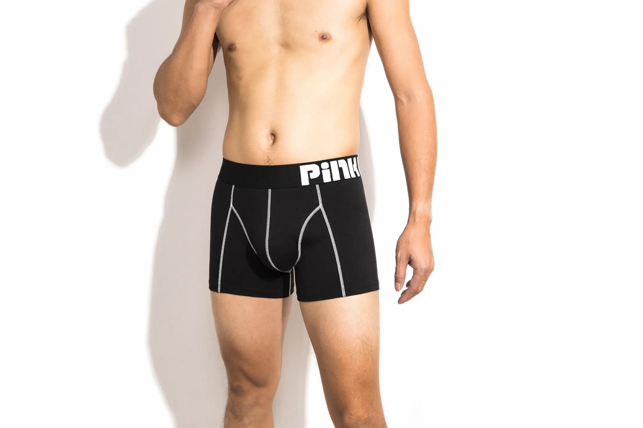 4-PACK PINKHERO Fashion Underpants For Men,Stylish Comfy And Soft Slip Homme,Cotton Fancy Underwear Boxer Briefs,Men's Panties — image 5