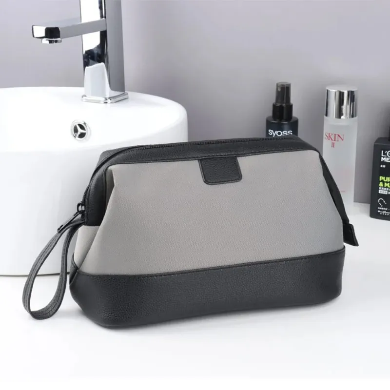Large Capacity Women's Men Travel Toiletry Bag Makeup Cosmetics Storage Organizer Holer 2-layer Toiletry Washing Bag Waterproof
