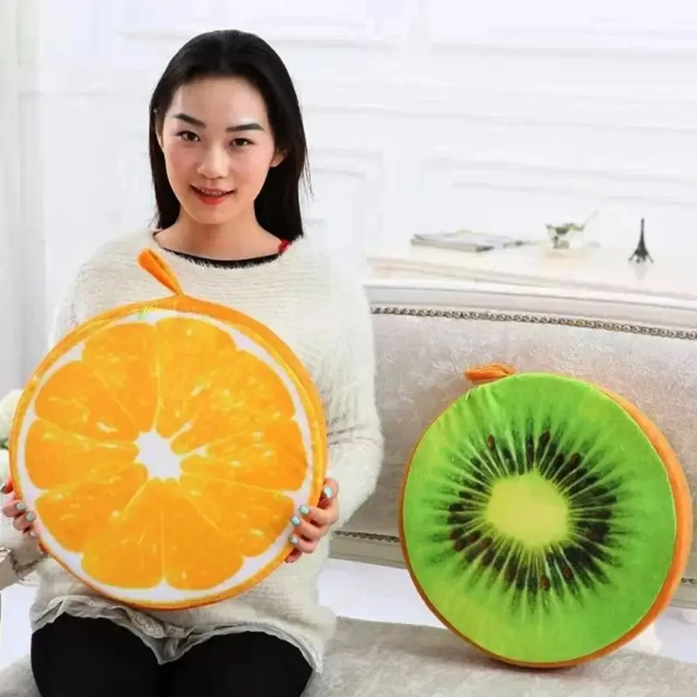 Kindergarten Comfortable Garden Dining Outdoor Funny Seat Pads Round Pillow Chair Cushions Fruit Seat Pads