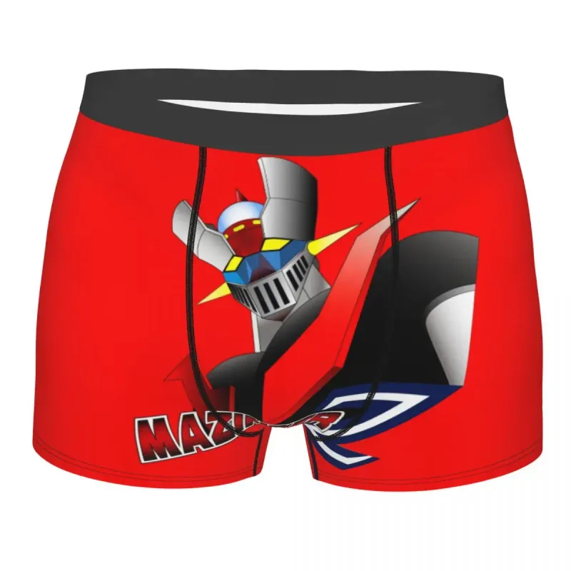Custom Novelty Goldorak Ufo Robot Grendizer Boxers Shorts Panties Male Underpants Breathbale Briefs Underwear