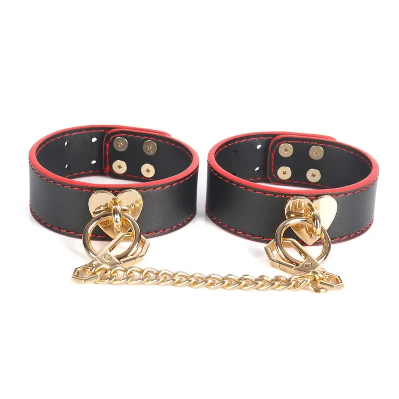 Erotic Sex Toys Leather 8 PCS BDSM Bondage Set with Case Adult Sex Games Restraints Kit Exotic Bondage Gear for Couples Sex Shop — image 9