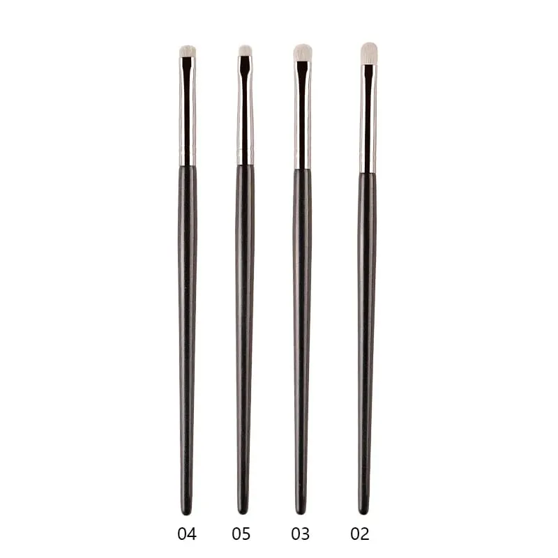 1pc White Pony Hair Eyeshadow Makeup brushes Small Smudge Precision Crease Detail Bevel Eye Shadow Make up brush Liner Lip — image 26