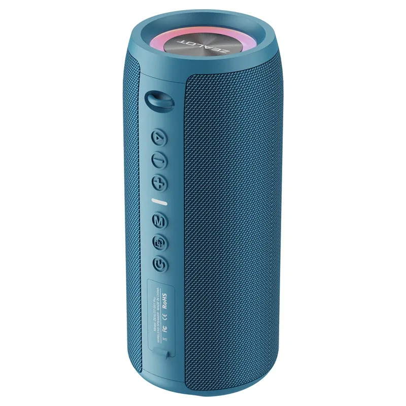 Zealot-S51Pro 40W 고출력 블루투스 스피커 3D 스테레오베이스 블루투스 스피커 휴대용 IPX5 방수 적합한 TWS 붐 박스