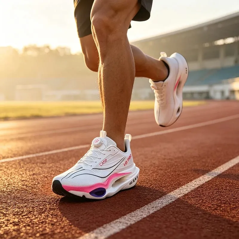 Running Shoes Men Sports Carbon Board Speciality Marathon Breathable Lightweight Women Comfortable Athletic Nonskid Sneakers — image 3