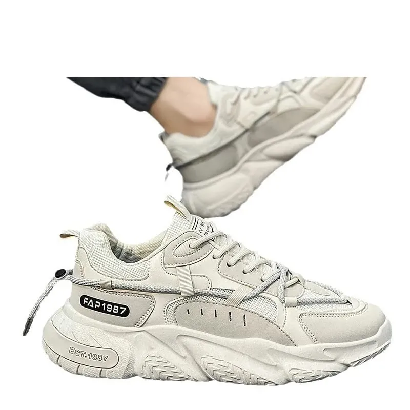 2026 Winter New Men's Shoes Trendy Sport Running Casual Versatile Breathable Height-increasing Dad INS Trendy Sneakers — image 6