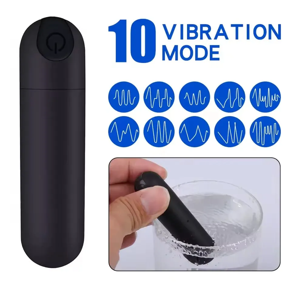 Mini Bullet Vibrator for Women Clitoris Stimulator G Spot Vagina Vibrating Egg Massager Female Dildo Masturbator Adult Sex Toys