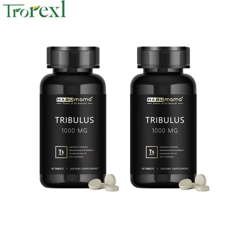 Ανδρικό συμπλήρωμα ενίσχυσης Tribulus Terrestris Pills High Purity που ενισχύει την ενεργειακή αντοχή και ταχεία δράση 60 ταμπλέτες — image 8