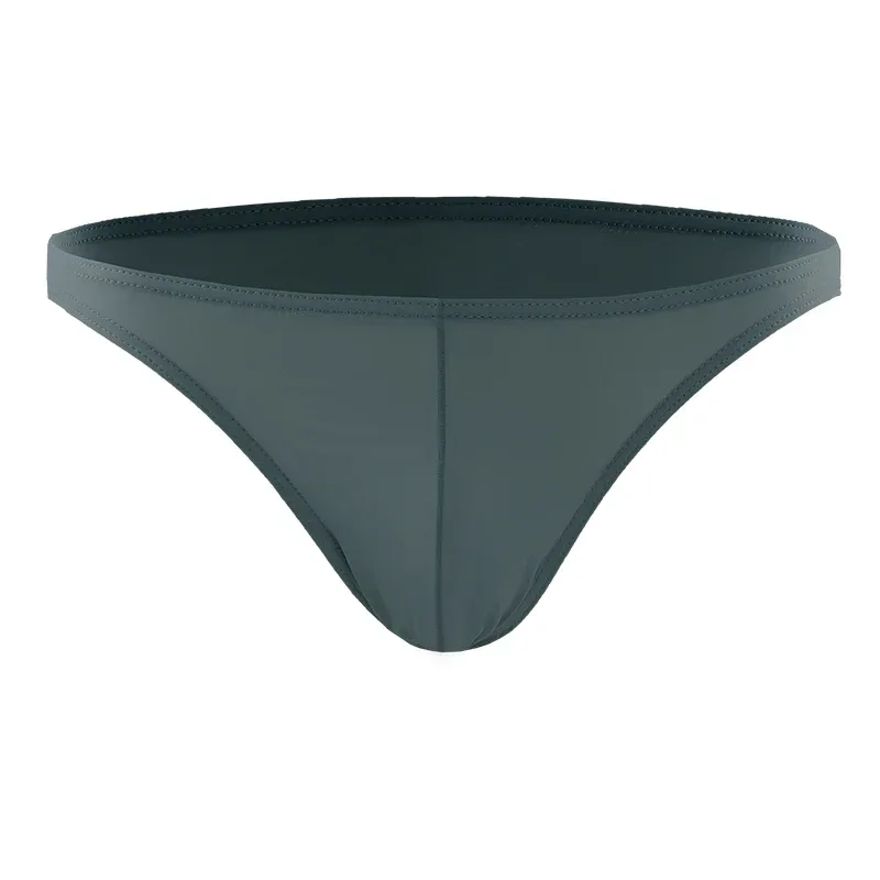 Summer Men's Breathable Ice Silk Underwear - Thin Style, Sexy Low-Waist Tight Fit, Seamless Small Triangle Bottom — image 6