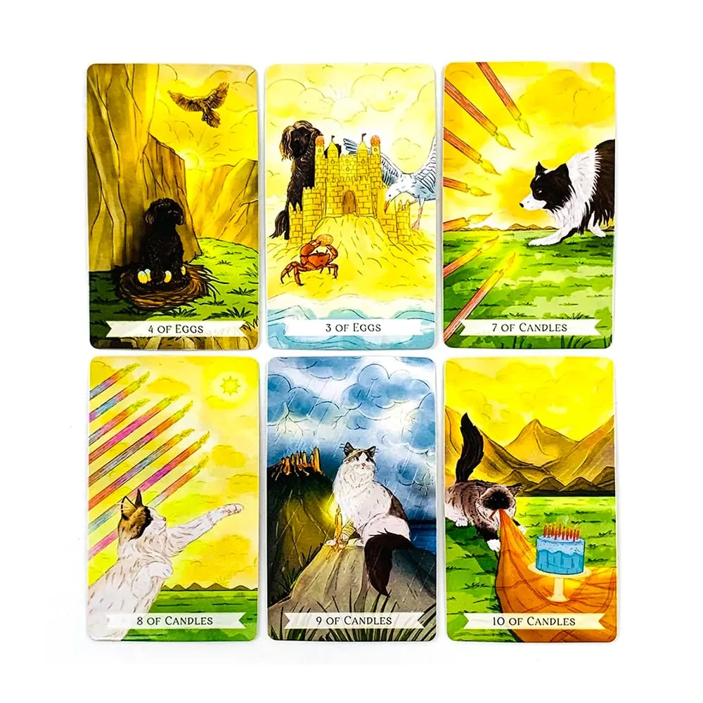 New Tarot Cards A 78-Cards English Version Of The Predictive Divination Card Game Family Gathering Card Game Spiritual Guidance — image 4