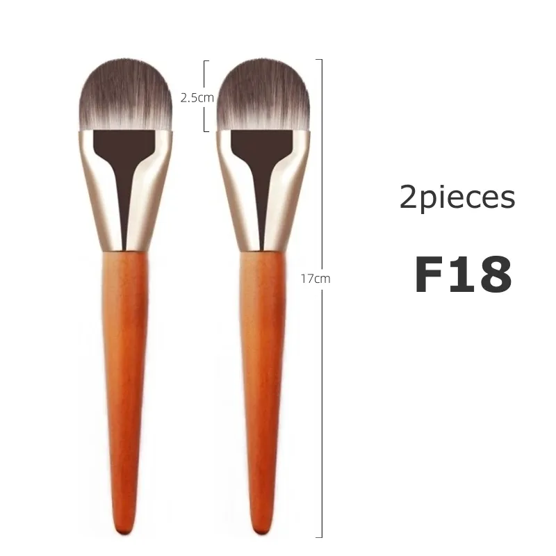 Ultra Thin Foundation Makeup Brushes Flat Top Angled Professional Face Contour Make Up Brush