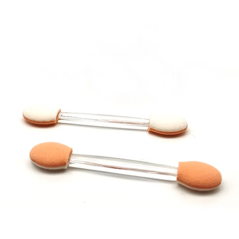 20PCS Disposable Dual Sides Eye Shadow Sponge Applicators with Different Length Shape Eyeshadow Brushes Makeup Applicator