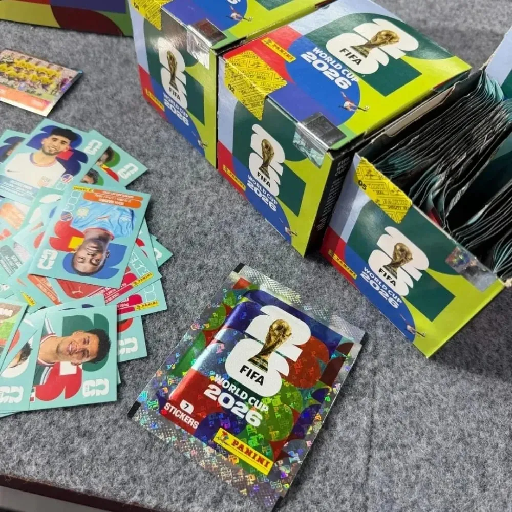 2026 FIFA World Cup Authorized Sticker Box & Album Bundle Must-Have Football Memorabilia Gift for Hobbyists