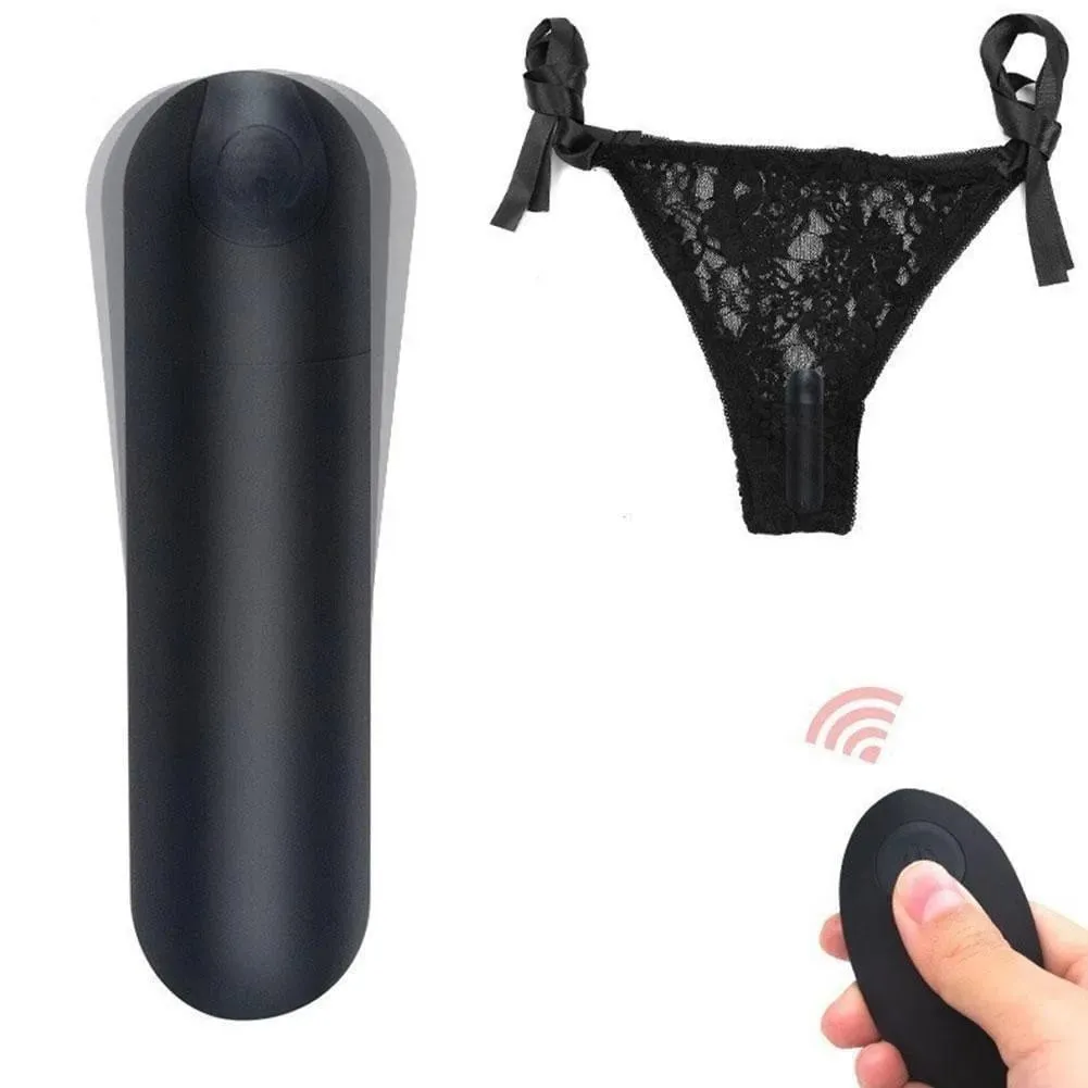 Vibrating Panties Wearable Vibrator Bullet Remote Control Underwear Massager for Pleasure- G Spot Vibrating Panties Sex Toys
