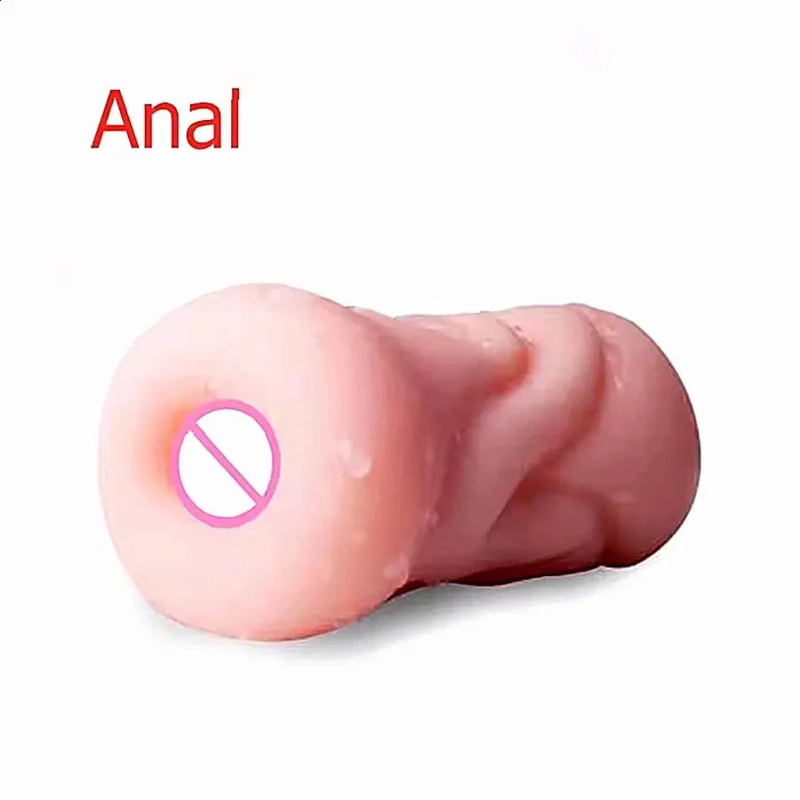 Soft TPE Male Masturbation Cup – Realistic 3D Lips Oral Training Reusable Aircraft Cup Adult Sex Toy for Men Massager Pleasure