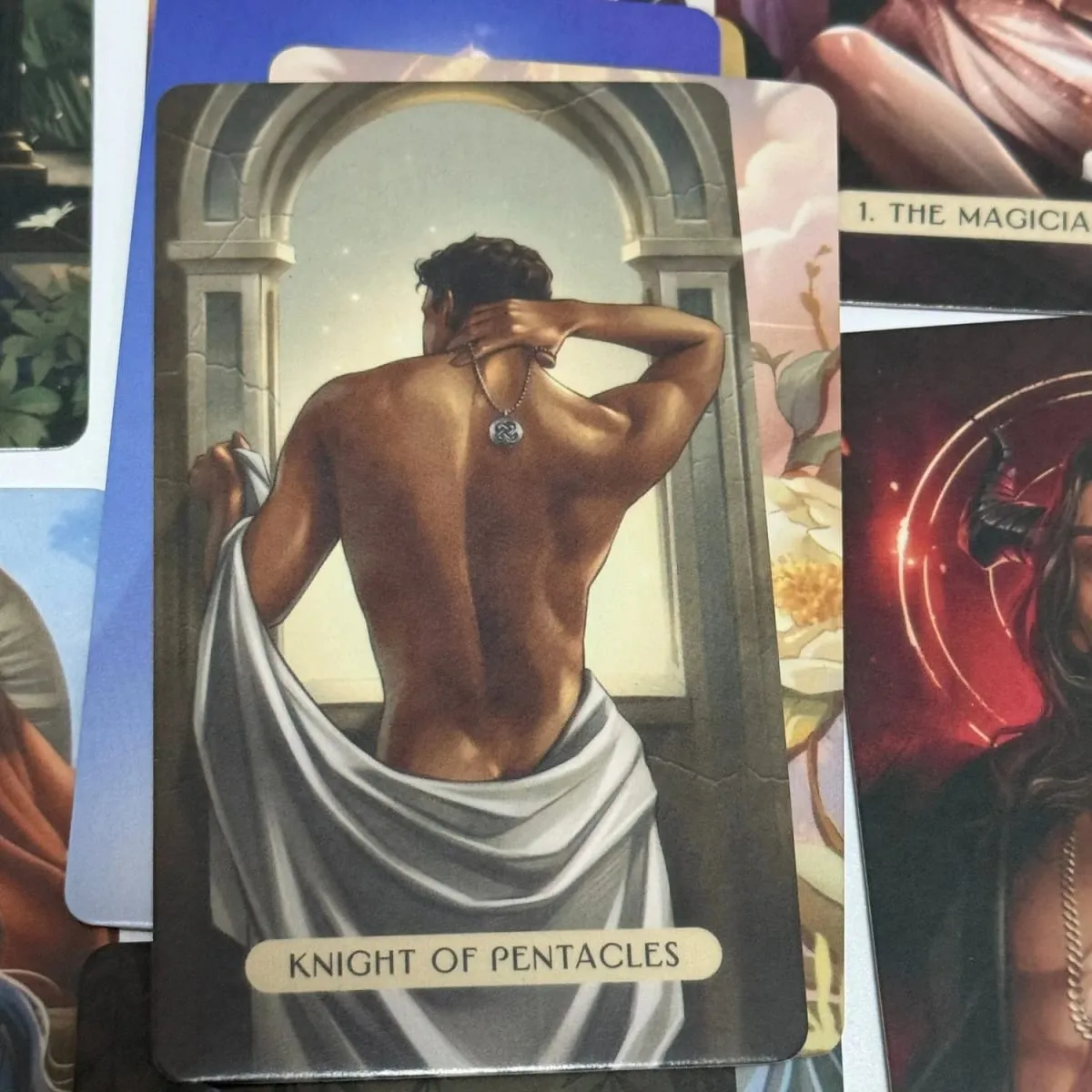 The Love and Lust Tarot English Version 78-Card Deck for Passion Intimacy & Soulful Love Readings 10.3*6cm