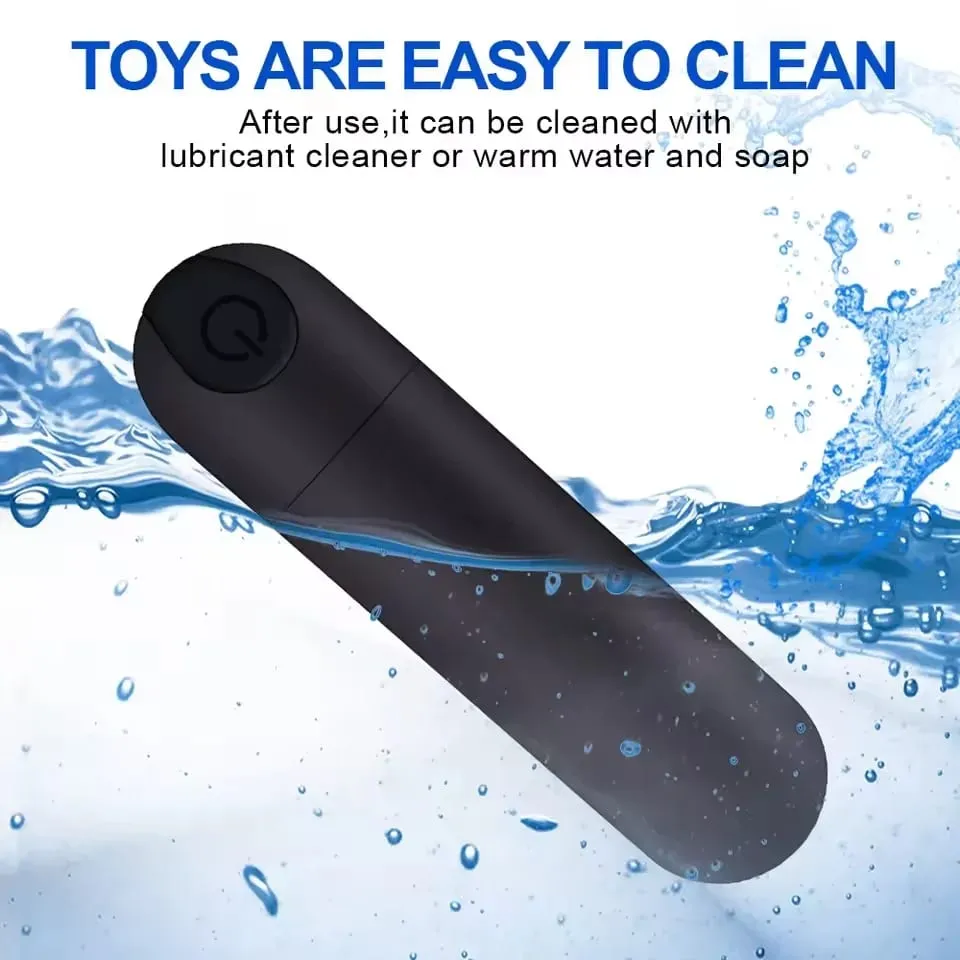G Spot Bullet Vibrator Nipple Clitoral Stimulator 10 Vibration Mode Portable Mini Vaginal Anal Massager Adult Sex Toys for Women