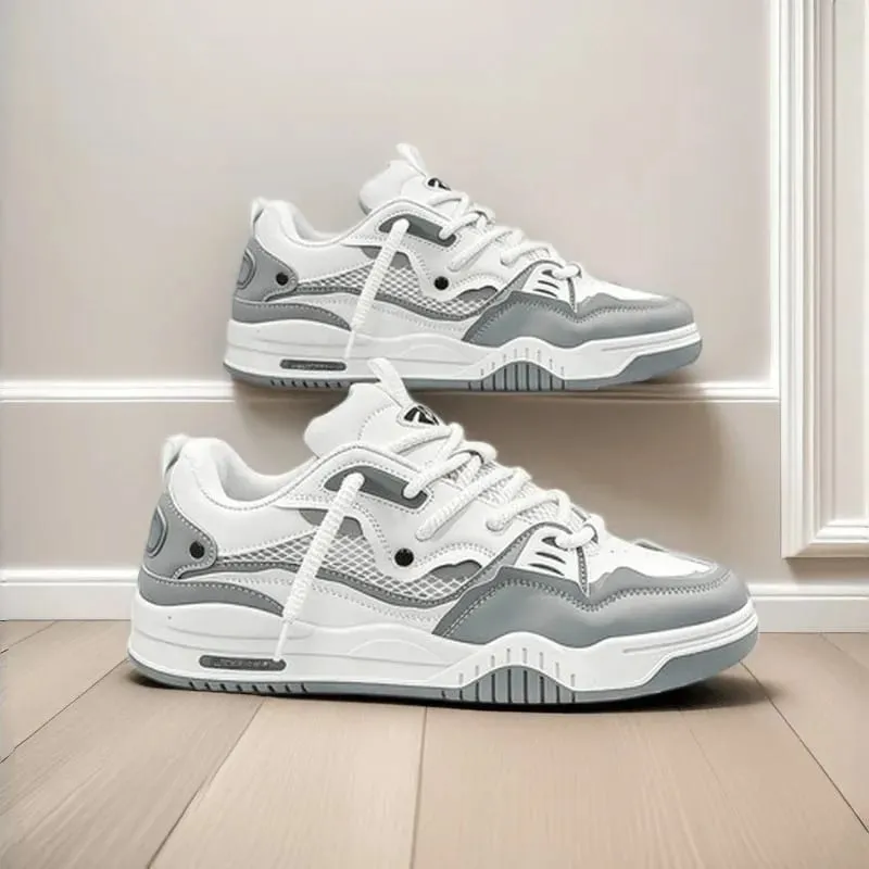 Casual Shoes for Men Board Shoes Patchwork Skating Sports Running Sneakers Non-Slip Soles Fashion Mens Sneakers Tenis Masculino — image 5