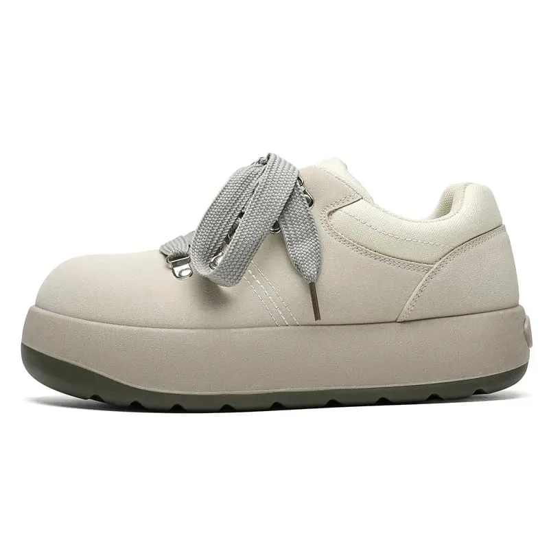 Baskets épaisses de haute qualité pour hommes, chaussures de Skate à bout surdimensionné, espadrilles décontractées, chaussures à plateforme confortables pour étudiants