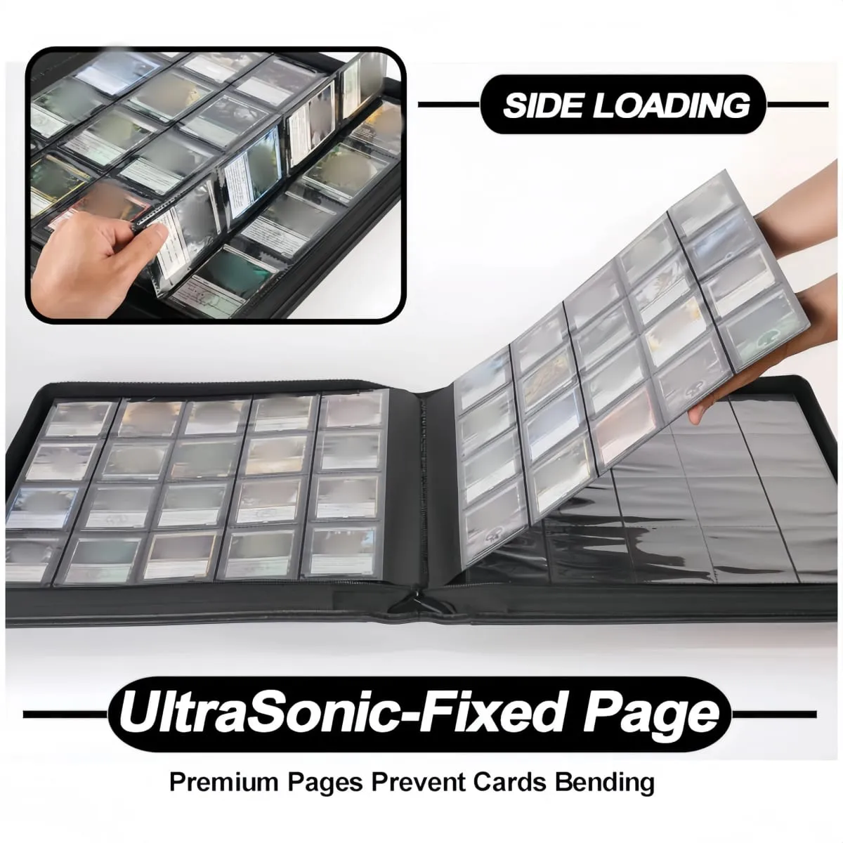 20 Pocket - Premium Trading Card Binder Holds 1280 Cards Ultimate Protection for TCG & Sports Cards. Collector's Dream 6 Colors — image 3