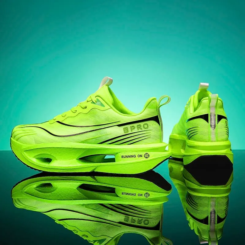 Marathon Men Running Shoes Carbon Board Casual Sneakers Breathable Tennis Sports Trainers Lightweight Women Athletic Sneakers