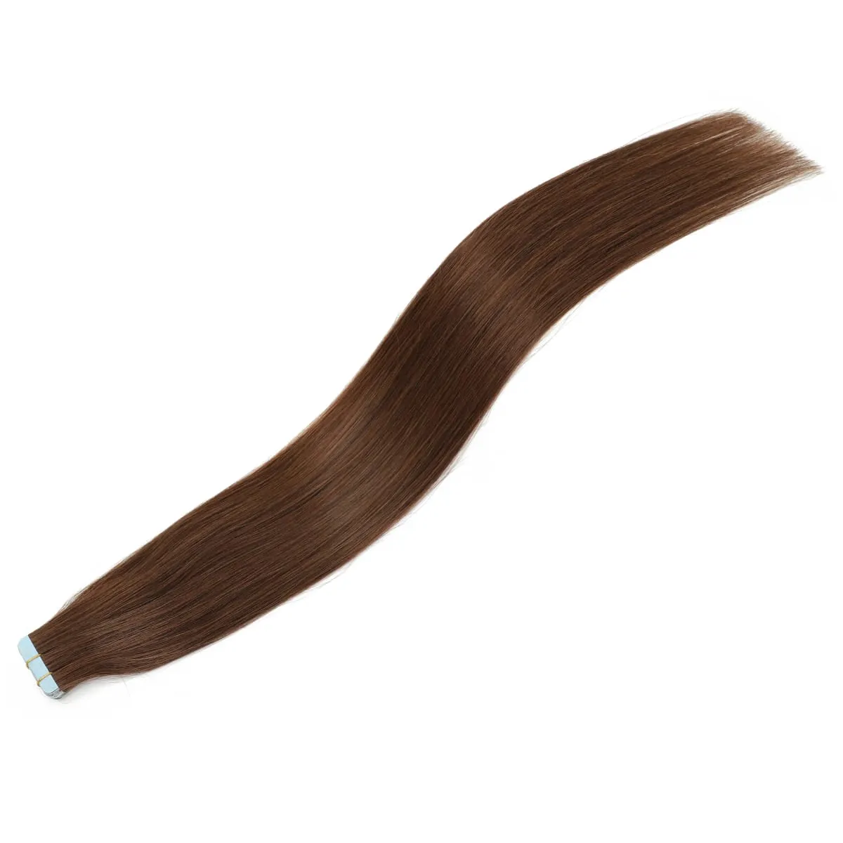 Invisible Tape-In Hair Extensions Straight Human Hair Seamless Invisible Skin Weft Design Smooth Soft Natural Texture No Frizz Easy To Wear — image 11