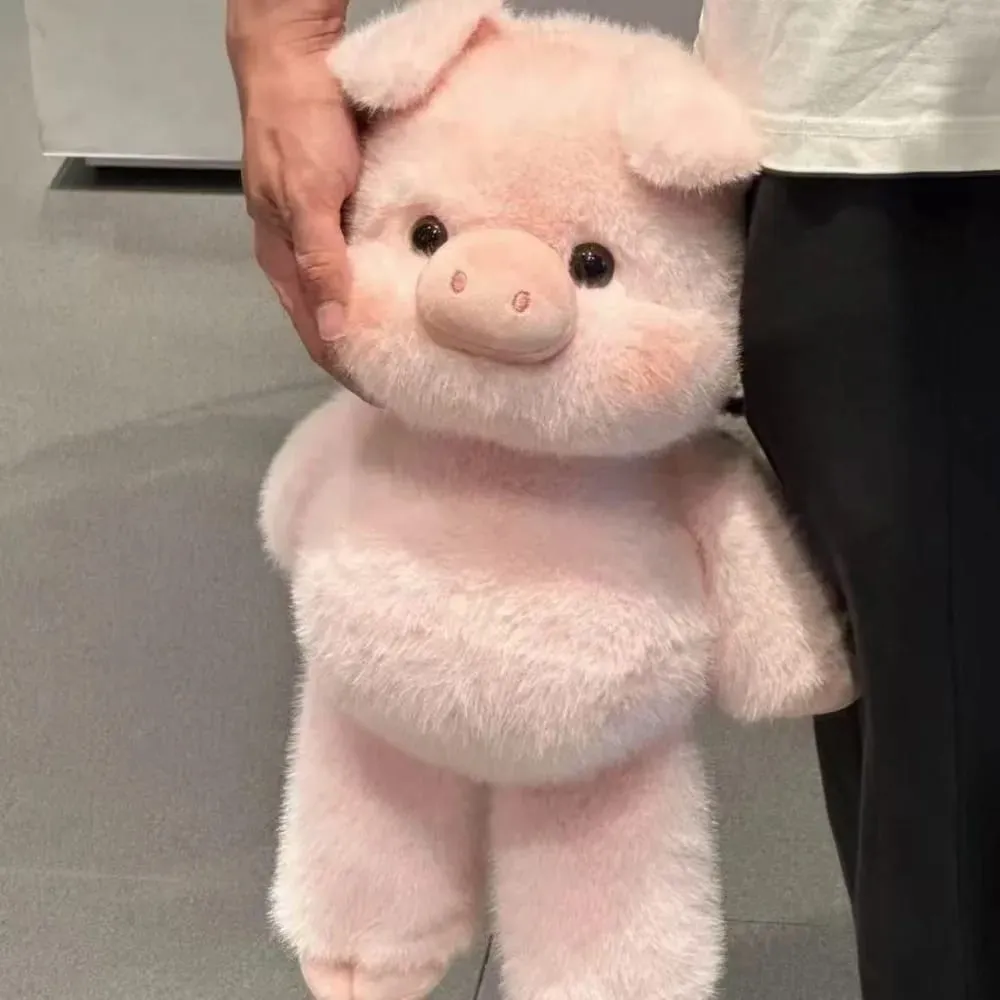 New Design Soft Pig Animal Pillow Cute 17.7inch Emotional Support