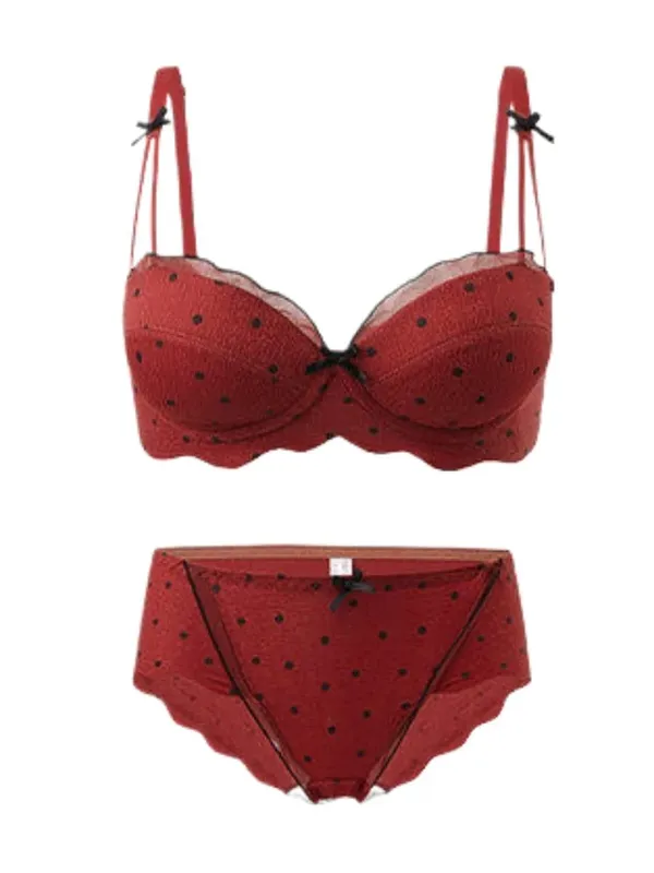Hot Sale Japanese Style Wireless Bra for Women Sexy Slim Pure Design Push Up Lift Small Bust Comfortable Everyday Lingerie Set
