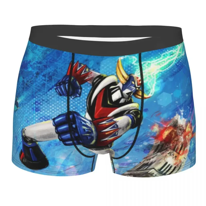Custom Novelty Goldorak Ufo Robot Grendizer Boxers Shorts Panties Male Underpants Breathbale Briefs Underwear