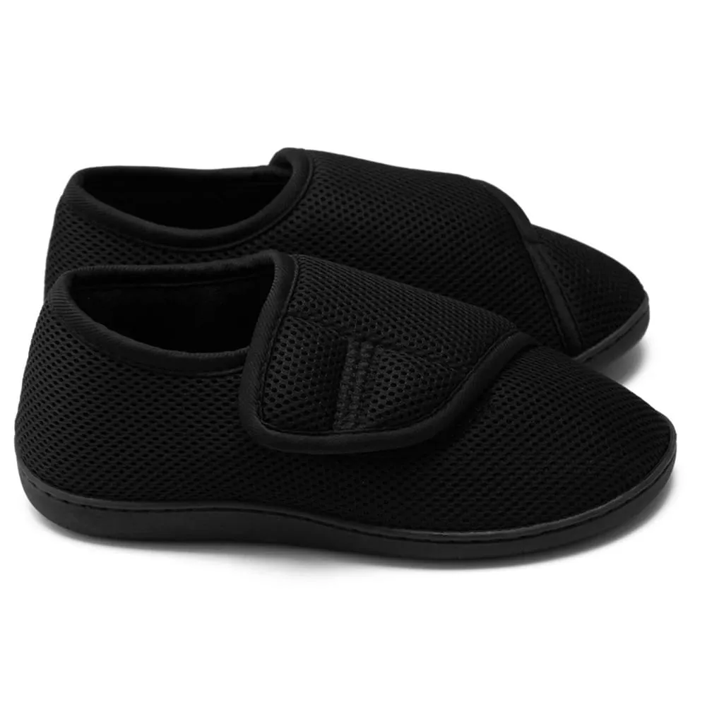 Unisex Diabetic Shoes Wide Walking Shoes Plush Lining Lightweight Edema Sneakers Hook and Loop Sneakers for Plantar Fasciitis