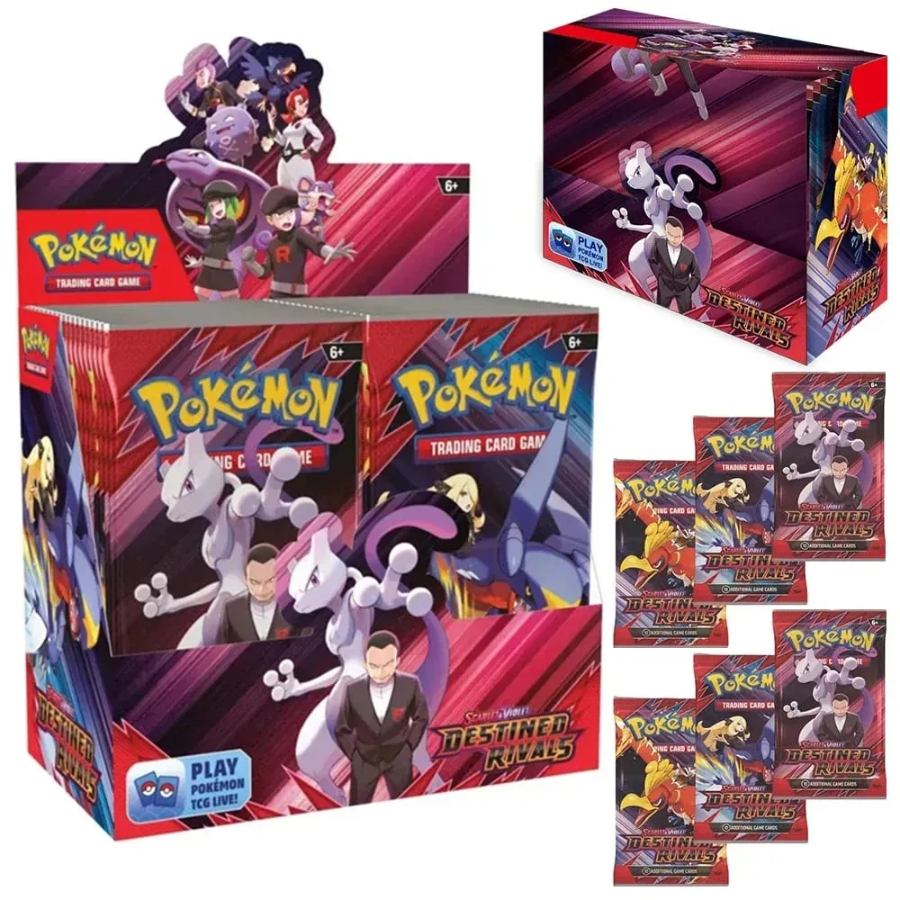 2026 360Pcs/Set Pokémon Card MEGA EVOLUTION Pre-group SCARLET&VIOLE 151 PHANTASMA FLAMES Prismatic English Booster Battle Card